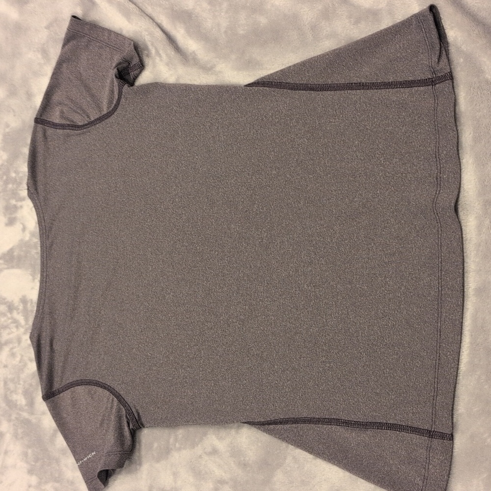 Columbia Women's Purple Short Sleeve Tee - Picture 2 of 2